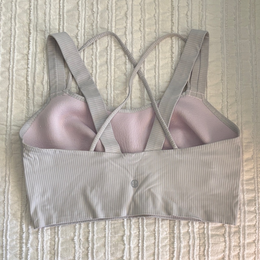 Lululemon like a cloud ribbed bra